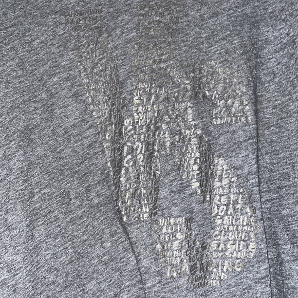 Victoria Secret t-shirt, Dark Gray, Large - Picture 3 of 4